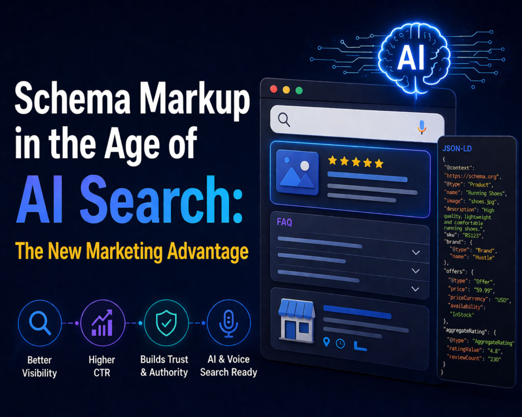 Schema markup in AI search with rich snippets for better visibility